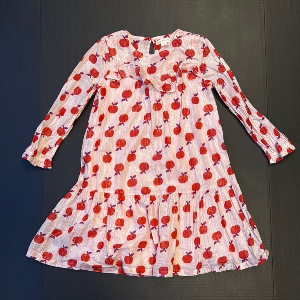 Crewcuts Ruffled Sundress with Bishop Sleeves Size 7